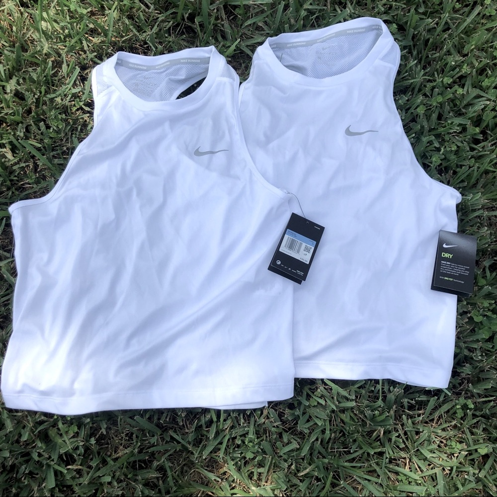 NWT 2 Nike Tank Tops M DriFit